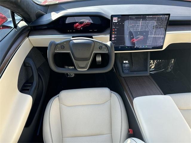 used 2021 Tesla Model S car, priced at $54,882