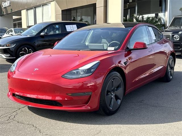 used 2023 Tesla Model 3 car, priced at $25,500