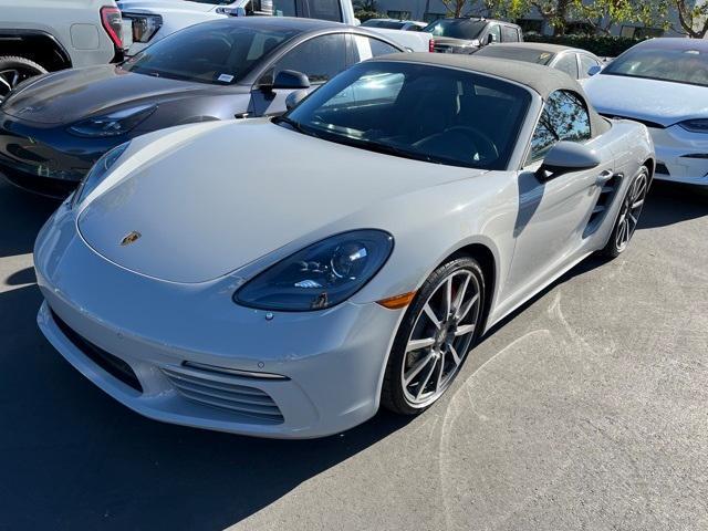 used 2021 Porsche 718 Boxster car, priced at $61,800