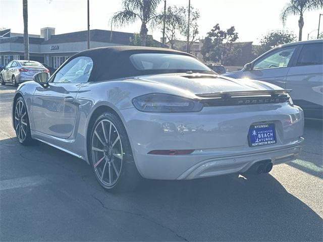 used 2021 Porsche 718 Boxster car, priced at $58,991