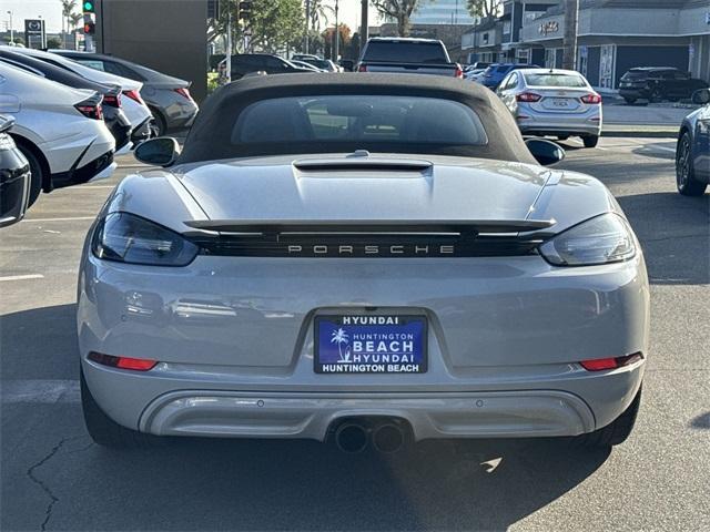 used 2021 Porsche 718 Boxster car, priced at $58,991