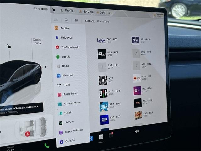 used 2025 Tesla Model 3 car, priced at $36,441