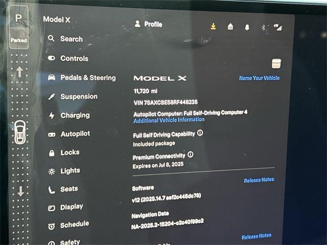 used 2024 Tesla Model X car, priced at $71,992