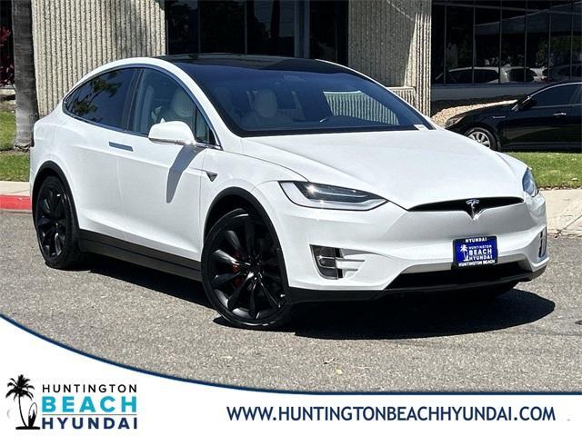 used 2020 Tesla Model X car, priced at $41,000
