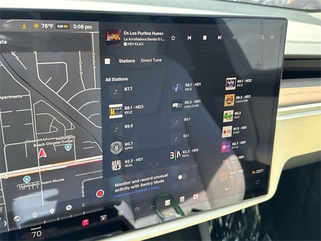 used 2024 Tesla Model S car, priced at $62,500