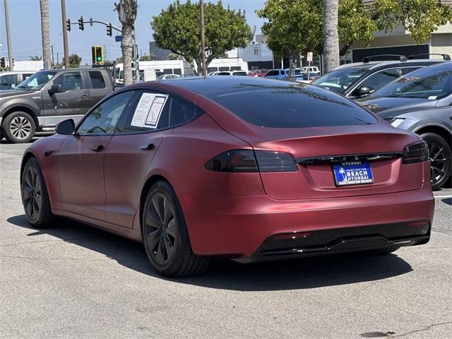 used 2024 Tesla Model S car, priced at $62,500