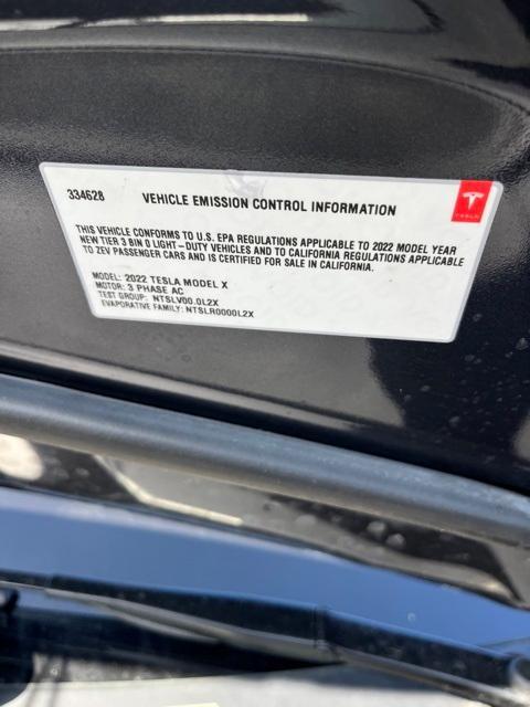 used 2022 Tesla Model X car, priced at $55,000