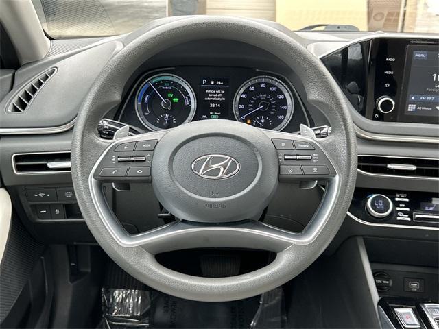 used 2021 Hyundai Sonata Hybrid car, priced at $19,286