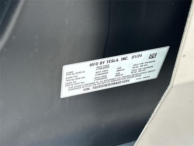 used 2024 Tesla Cybertruck car, priced at $76,888