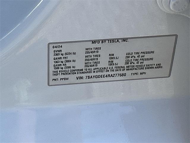 used 2024 Tesla Model Y car, priced at $34,500