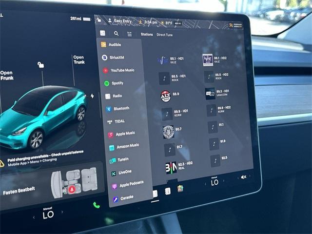 used 2024 Tesla Model Y car, priced at $34,500