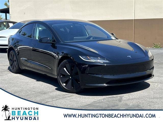 used 2024 Tesla Model 3 car, priced at $31,590