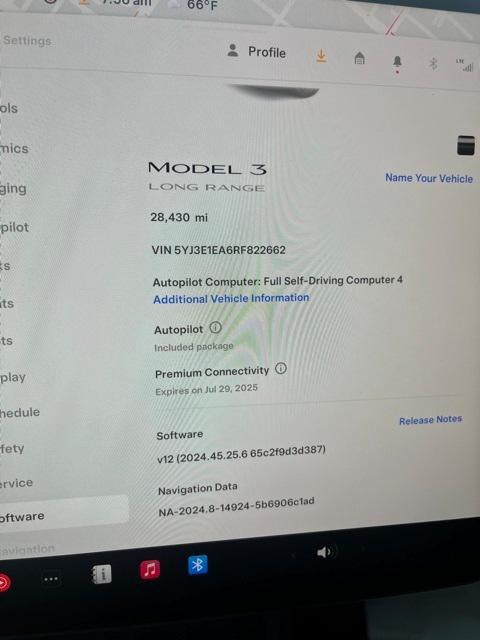 used 2024 Tesla Model 3 car, priced at $31,600