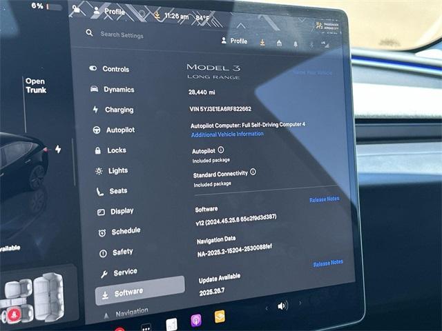 used 2024 Tesla Model 3 car, priced at $31,590