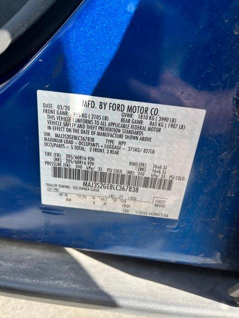 used 2020 Ford EcoSport car, priced at $13,881