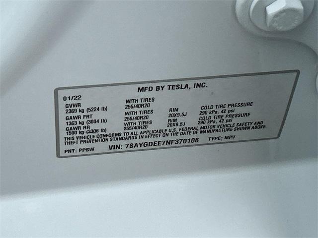used 2022 Tesla Model Y car, priced at $26,833