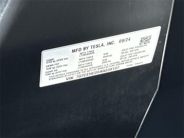 used 2024 Tesla Cybertruck car, priced at $78,992