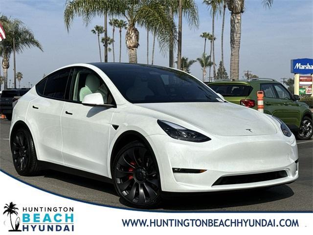 used 2023 Tesla Model Y car, priced at $35,993