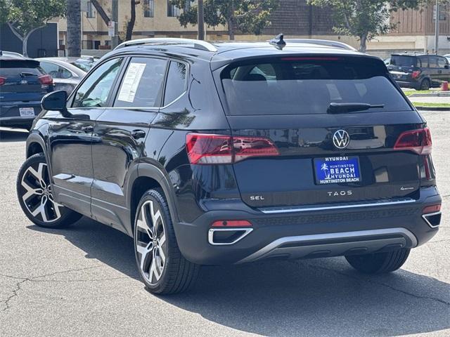 used 2022 Volkswagen Taos car, priced at $22,443