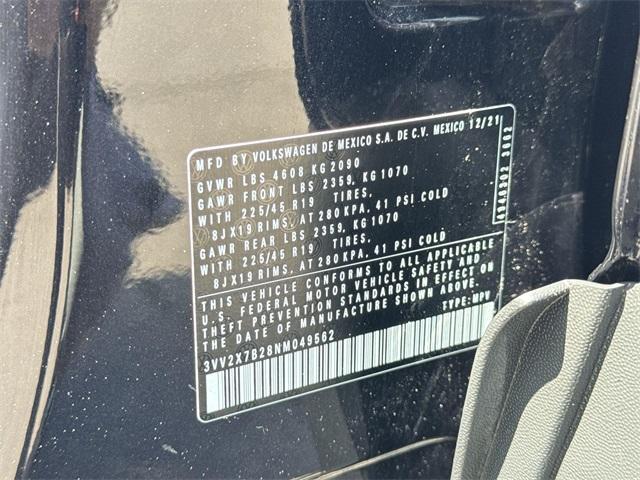 used 2022 Volkswagen Taos car, priced at $22,443