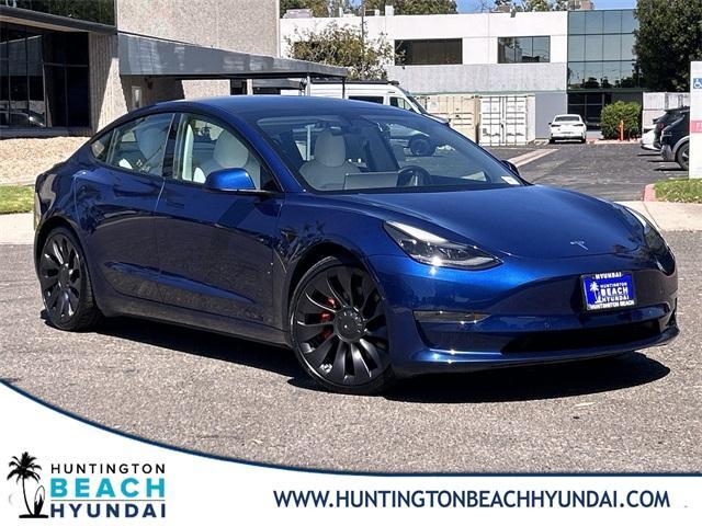 used 2021 Tesla Model 3 car, priced at $27,450