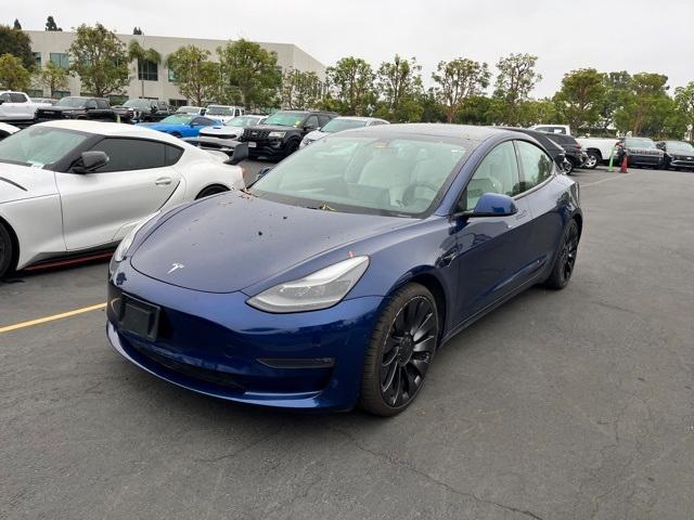 used 2021 Tesla Model 3 car, priced at $27,900