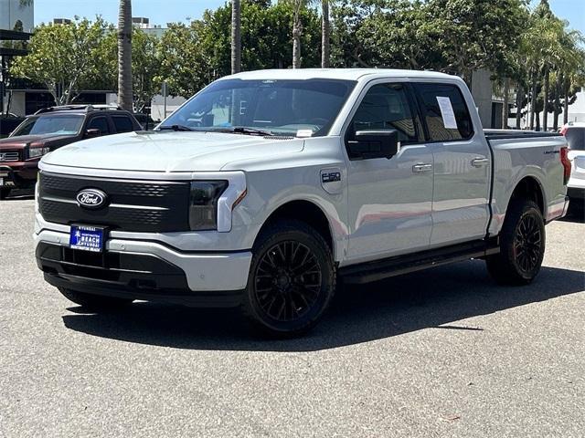 used 2024 Ford F-150 Lightning car, priced at $51,200
