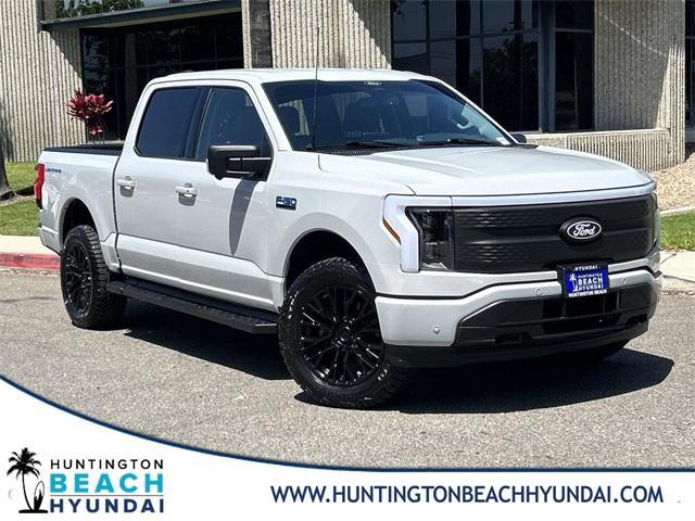 used 2024 Ford F-150 Lightning car, priced at $51,200