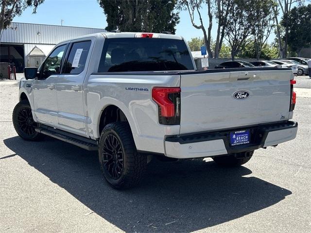 used 2024 Ford F-150 Lightning car, priced at $51,200