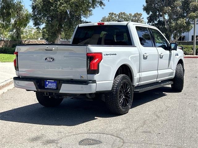 used 2024 Ford F-150 Lightning car, priced at $51,200