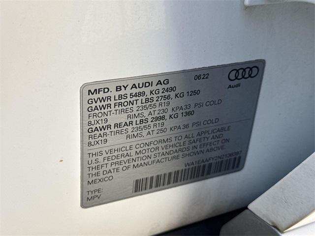 used 2022 Audi Q5 car, priced at $25,886