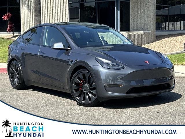 used 2022 Tesla Model Y car, priced at $28,500