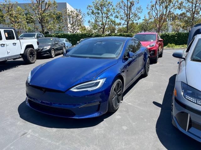 used 2021 Tesla Model S car, priced at $55,992