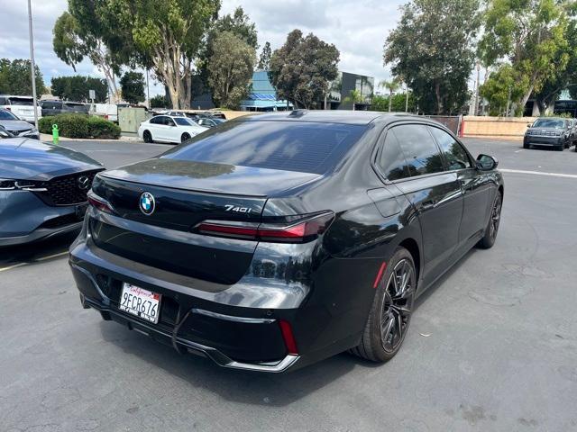 used 2023 BMW 740 car, priced at $69,800