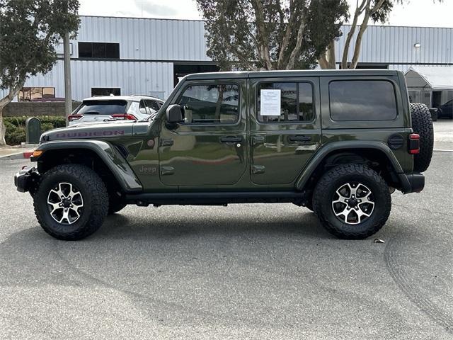 used 2021 Jeep Wrangler Unlimited car, priced at $39,771