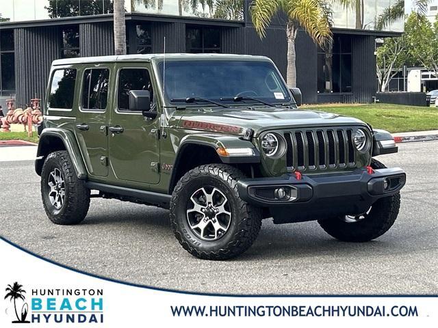 used 2021 Jeep Wrangler Unlimited car, priced at $39,771