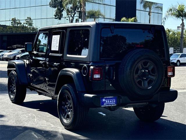 used 2023 Jeep Wrangler car, priced at $35,900