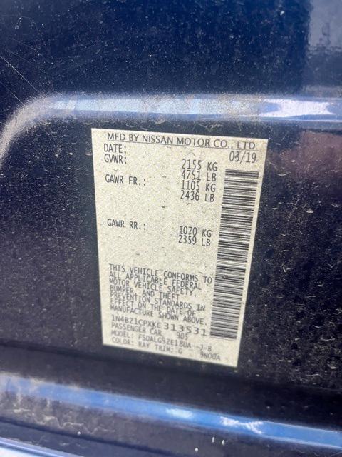 used 2019 Nissan Leaf car, priced at $13,500