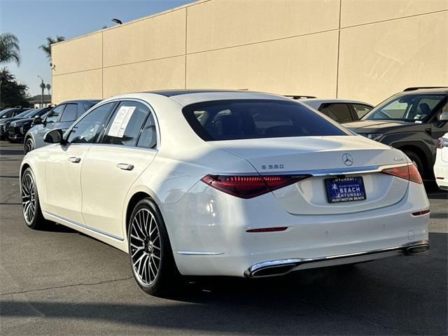 used 2021 Mercedes-Benz S-Class car, priced at $61,882