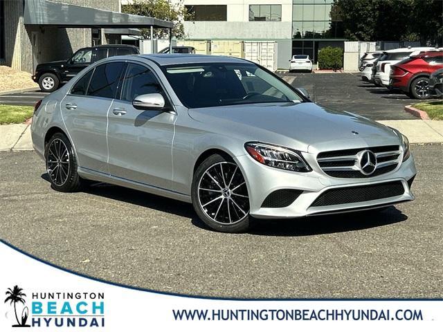 used 2021 Mercedes-Benz C-Class car, priced at $26,490