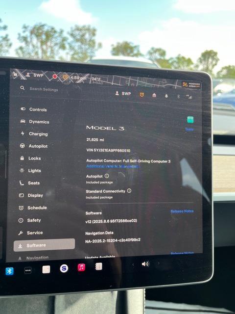 used 2023 Tesla Model 3 car, priced at $26,357