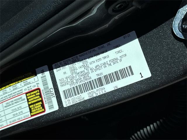 used 2021 Toyota Tundra car, priced at $39,500
