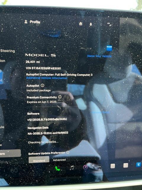 used 2022 Tesla Model S car, priced at $44,734
