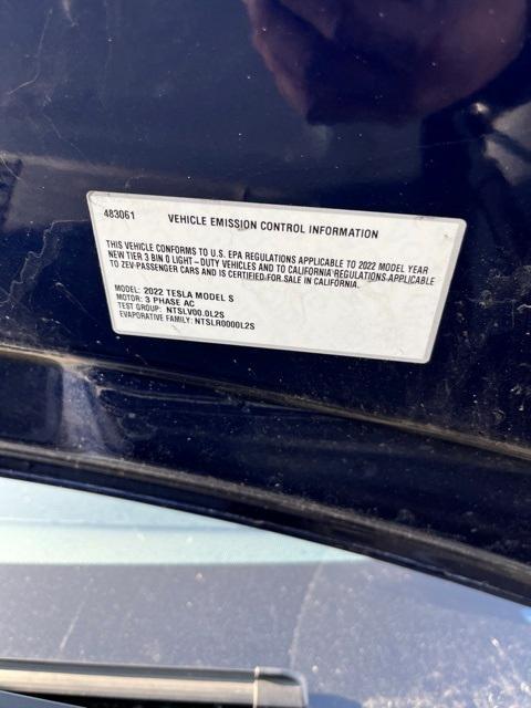 used 2022 Tesla Model S car, priced at $44,734
