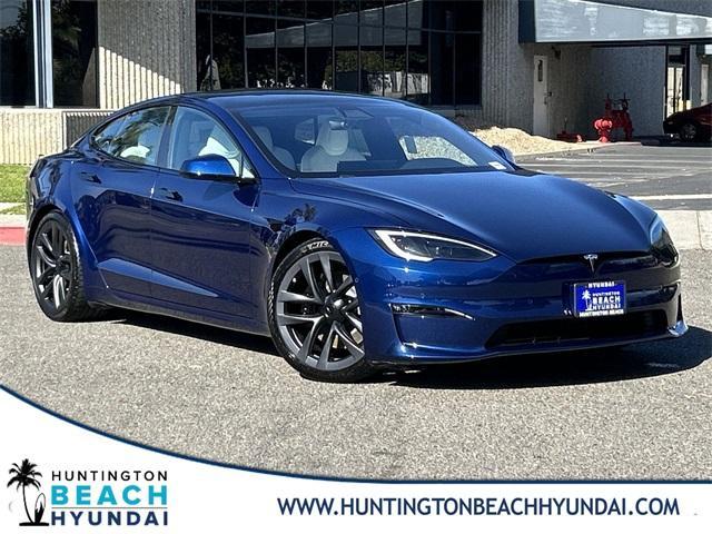 used 2022 Tesla Model S car, priced at $43,886