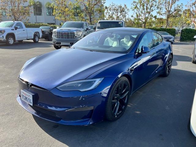 used 2022 Tesla Model S car, priced at $44,734