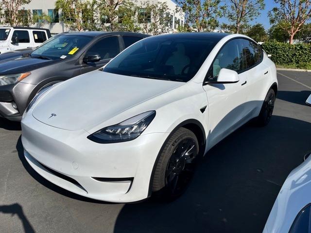used 2021 Tesla Model Y car, priced at $27,500