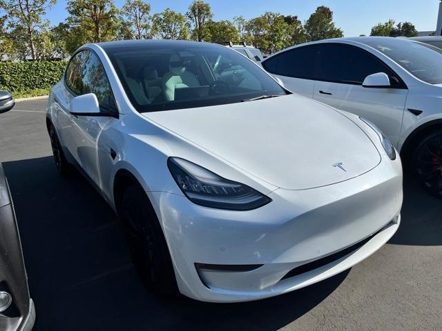 used 2021 Tesla Model Y car, priced at $27,500