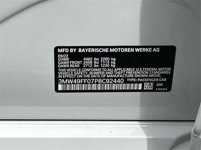 used 2023 BMW M340 car, priced at $57,500
