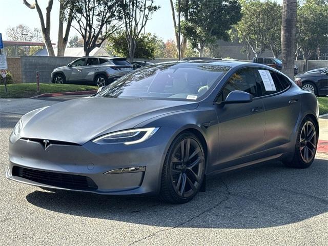 used 2021 Tesla Model S car, priced at $55,400